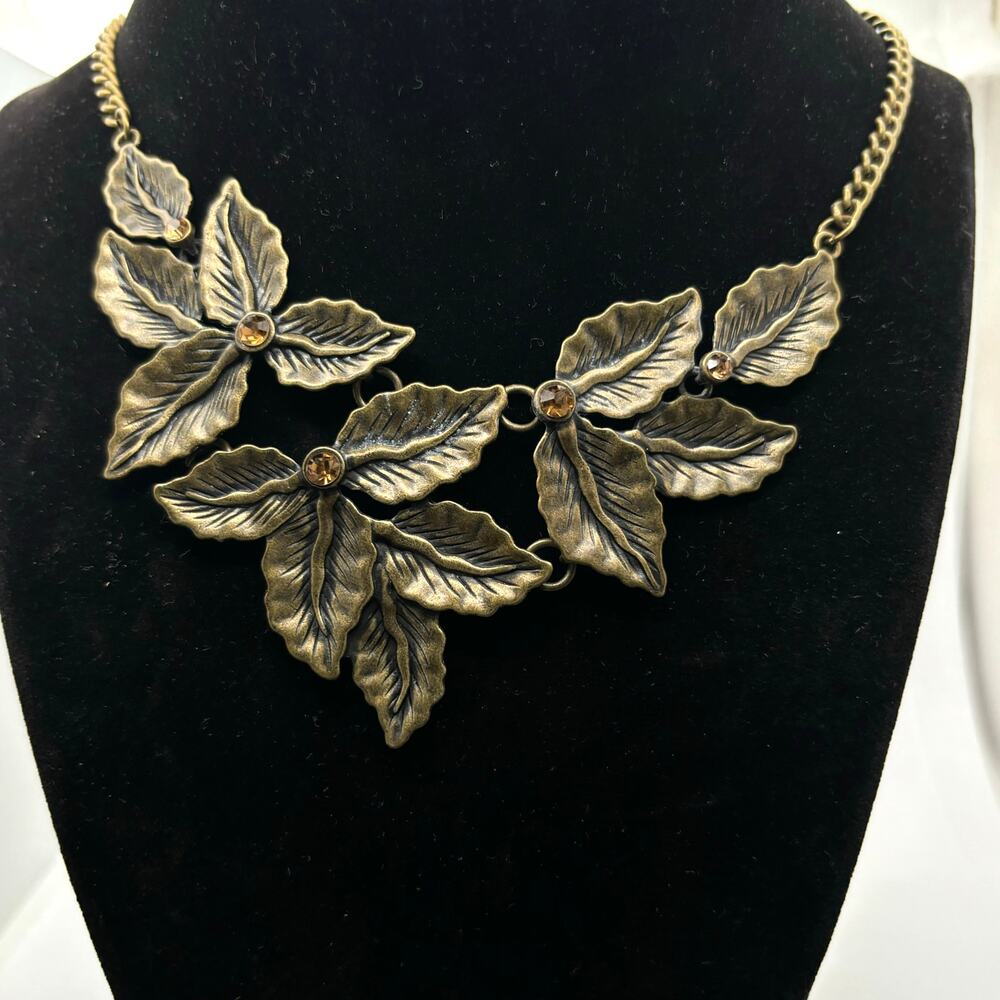 Gold Leaf Necklace